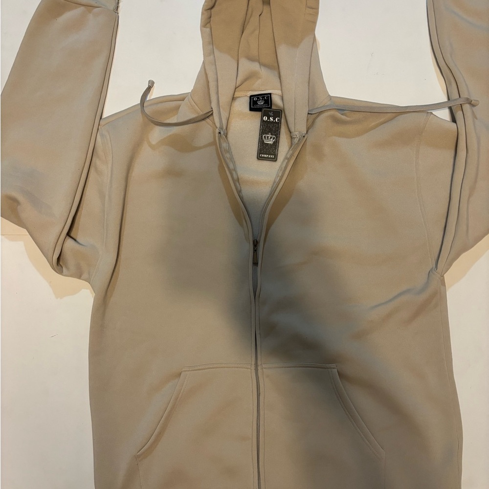 Mens OSC Brand Jacket - Size 5XL - Pumice Stone Color